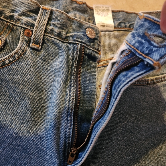 Levi's Blue Jean Shorts for Men - Picture 3 of 5